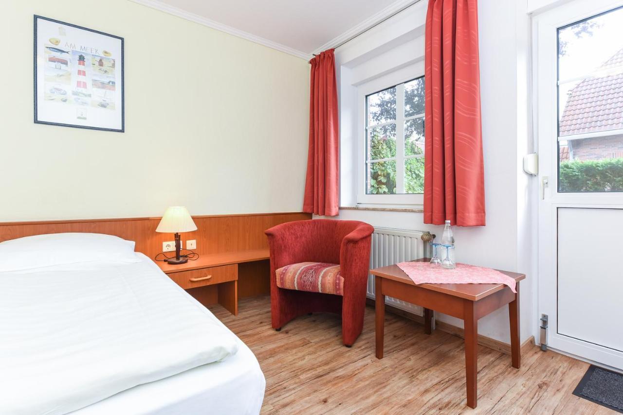 Hotel Garni Benser Watt Bensersiel Exterior foto