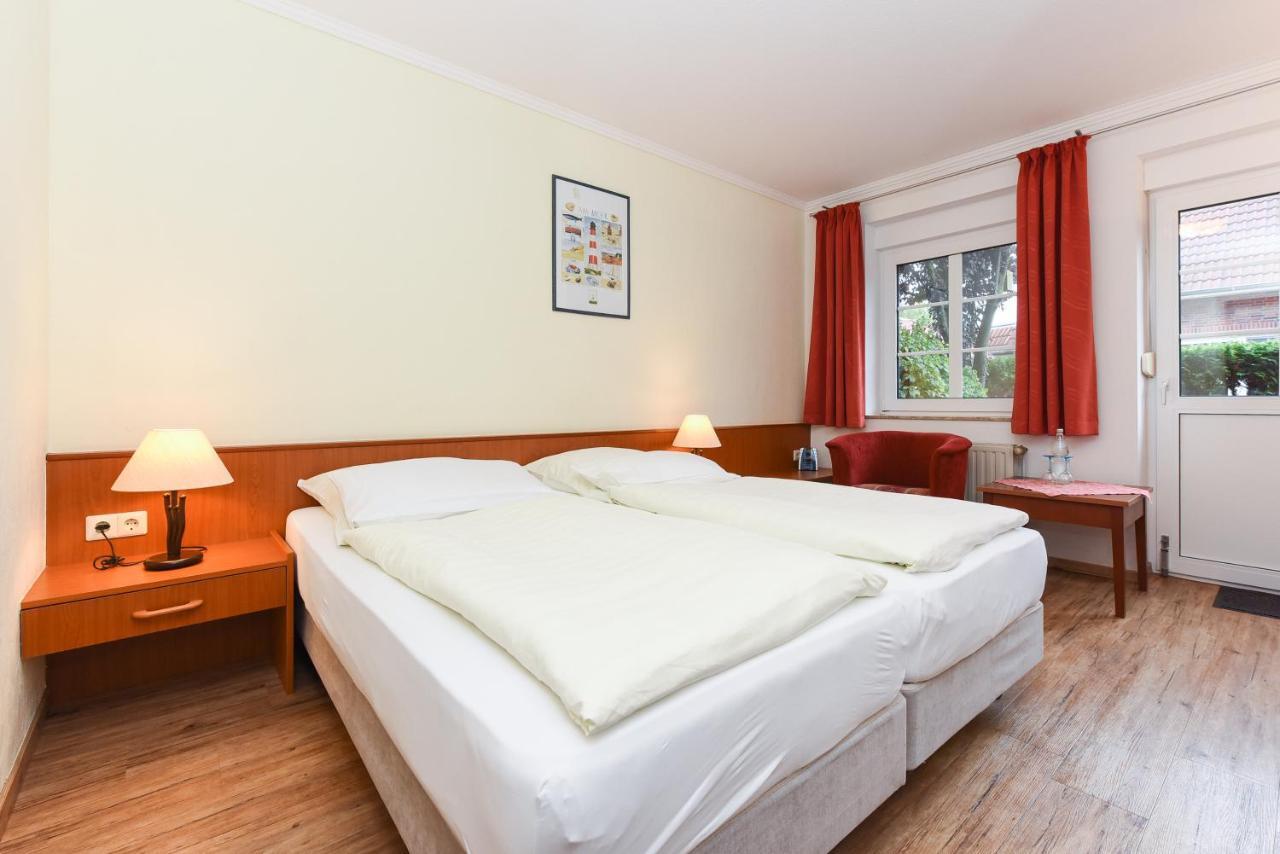 Hotel Garni Benser Watt Bensersiel Exterior foto